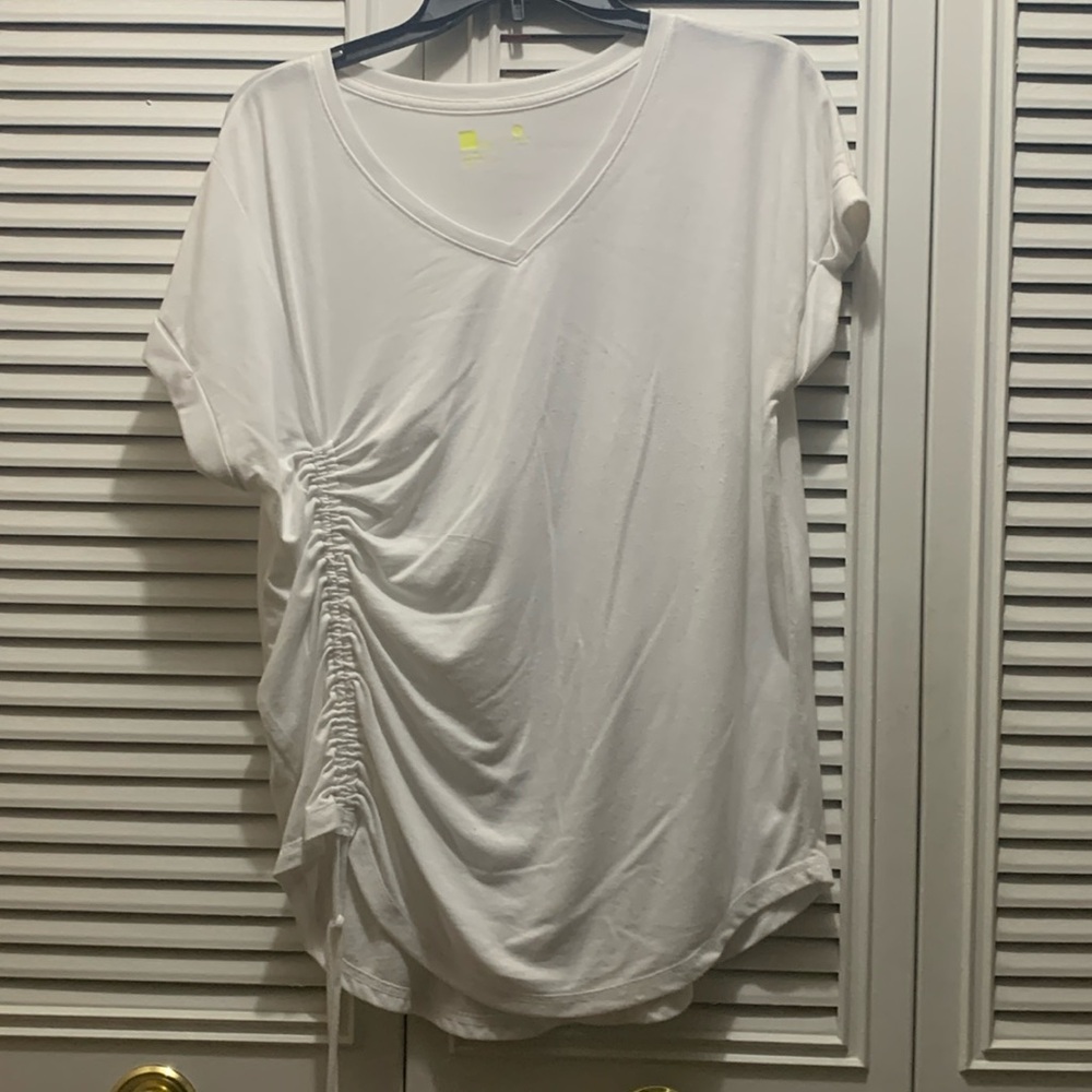 V neck tee shirt